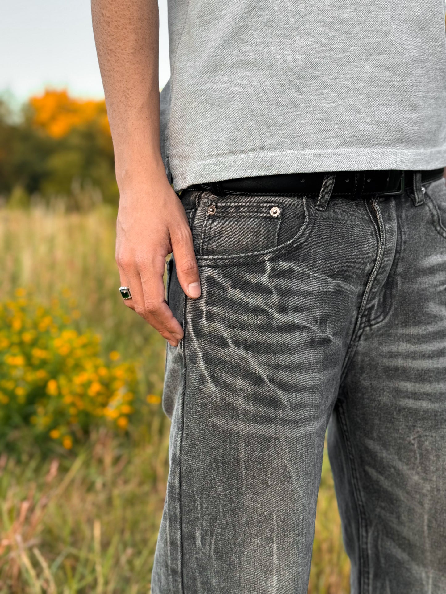 OPLNT - Flared Jeans