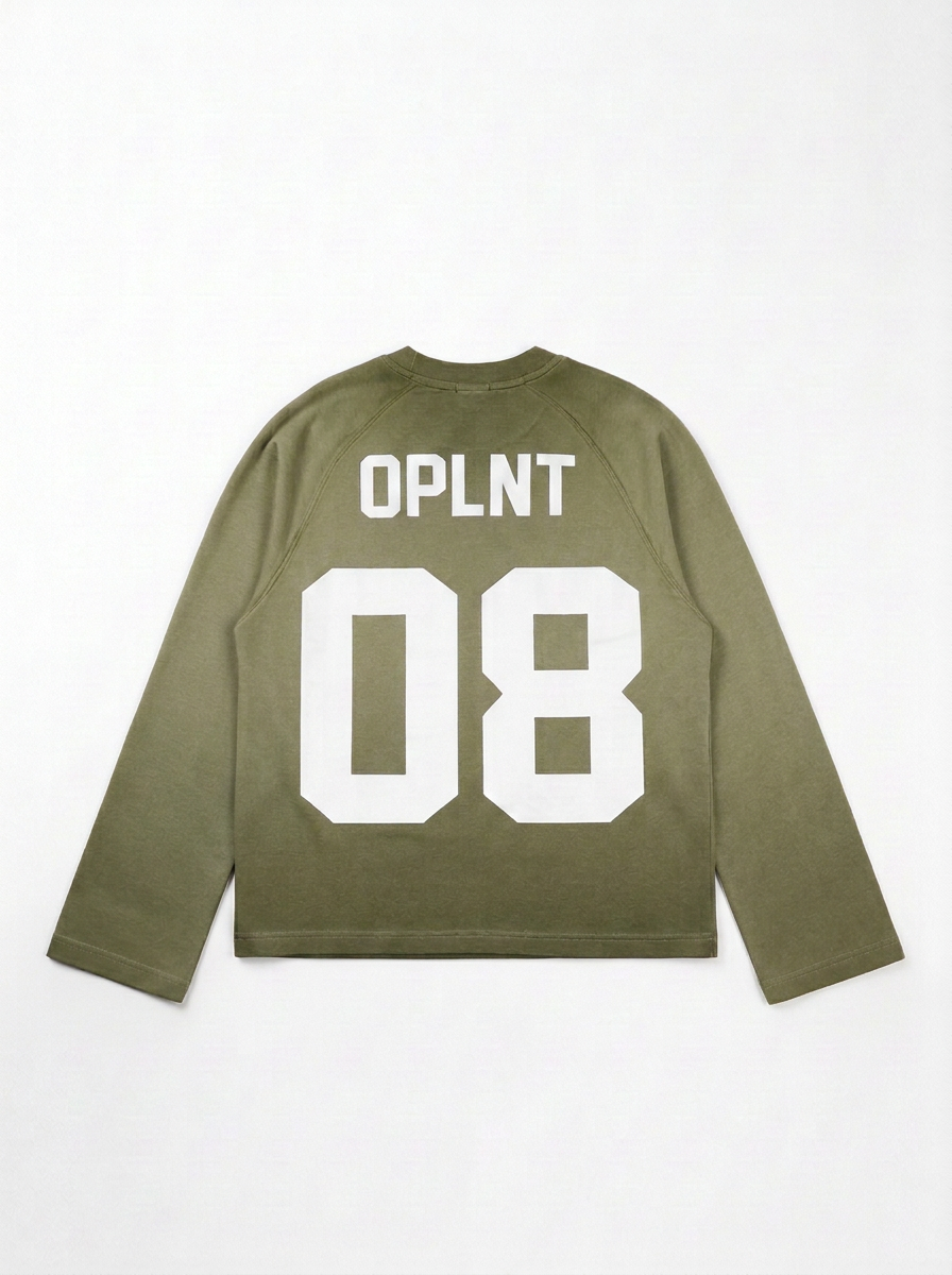 OPLNT "08" Longsleeve - Army Green