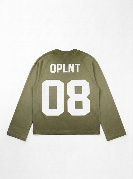 OPLNT "08" Longsleeve - Army Green