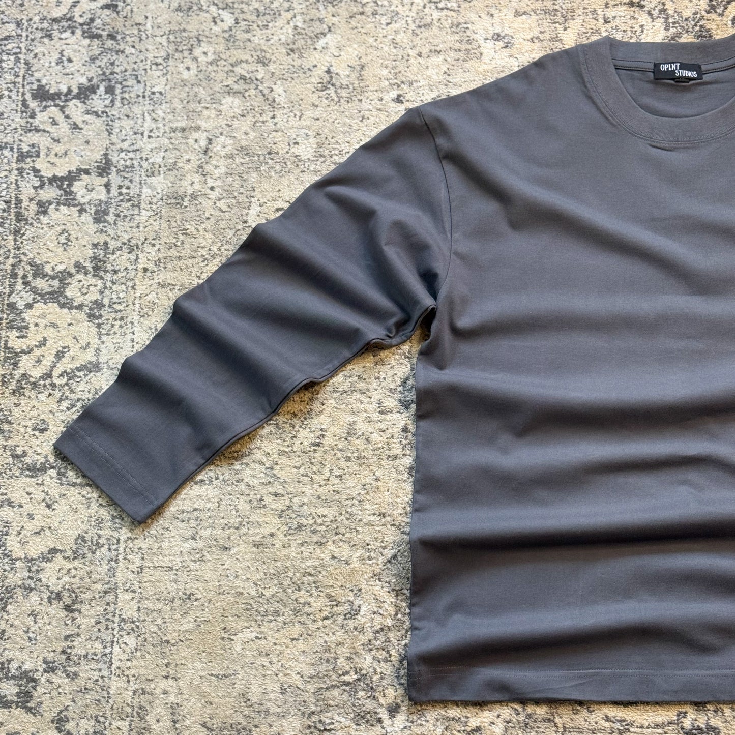 oplnt- Grey basic longsleeve